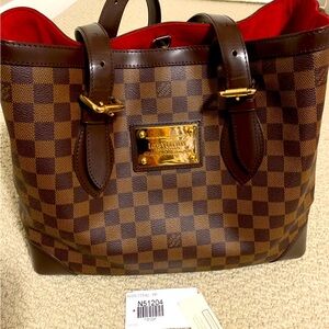 Authentic Louis Vuitton Hampstead MM